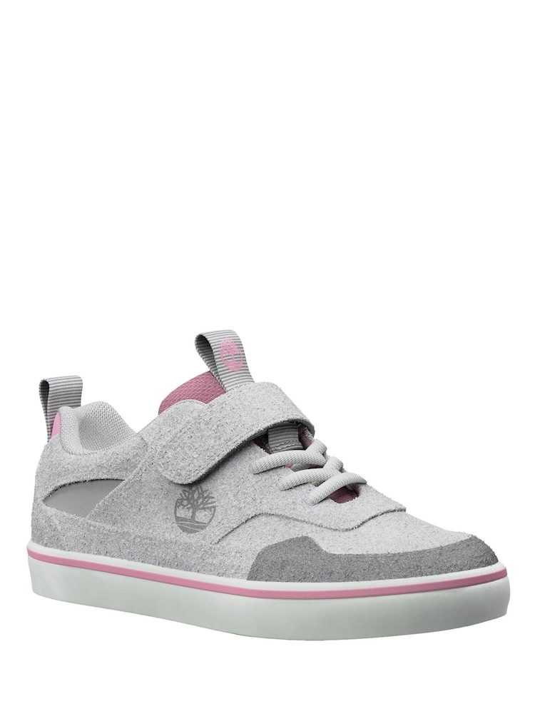 Timberland Stone Jump Hook and Loop Low Trainers - Image 1 of 1