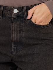 Threadbare Light Brown Wide Leg 100% Cotton Jeans - Image 3 of 4