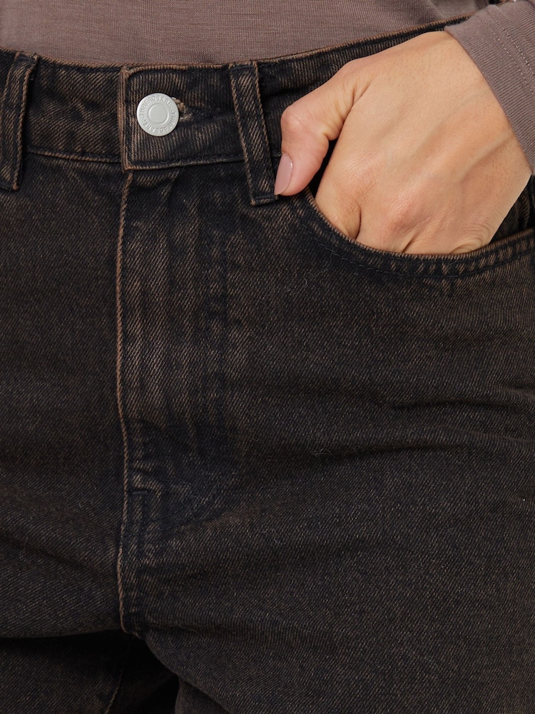 Lichtbruin - Threadbare jeans met wijde pijpen van 100% katoen - Image 3 of 4