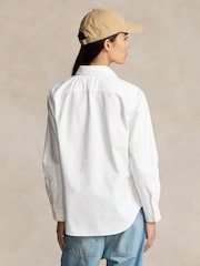Polo Ralph Lauren White Slim Fit Oxford Cotton Shirt - Image 2 of 5