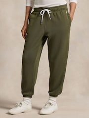 Polo Ralph Lauren Green Fleece Athletic Trousers - Image 1 of 5