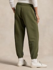 Polo Ralph Lauren Green Fleece Athletic Trousers - Image 2 of 5