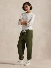 Polo Ralph Lauren Green Fleece Athletic Trousers - Image 3 of 5