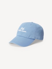 Polo Ralph Lauren Blue Embroidered Logo Cotton Twill Ball Cap - Image 1 of 4