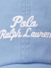 Polo Ralph Lauren Blue Embroidered Logo Cotton Twill Ball Cap - Image 3 of 4