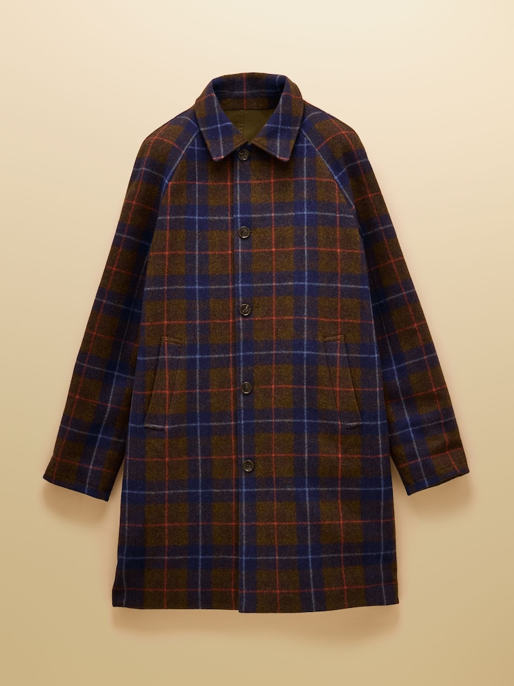 Joules Khaki Green Reversible Mac - Image 19 of 19