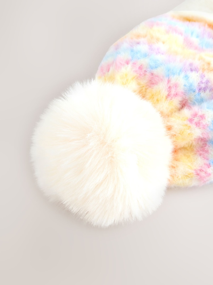 Yellow Pom Beanie (1-16yrs) - Image 2 of 3