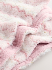 Pink Fairisle Pattern Beanie And Snood Set (1-13yrs) - Image 5 of 6