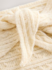 Cream Triangle Tie Scarf (3-16yrs) - Image 6 of 6