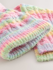 Pink Rainbow Beanie And Snood Set (1-13yrs) - Image 4 of 5