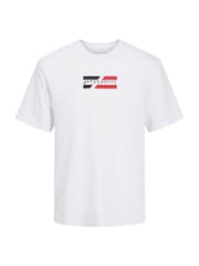 Jack & Jones – 3er-Pack kurzärmlige T-Shirts mit grafischem Logo - Bild 5 von 7