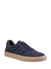 Hush Puppies Riley Blue Trainers - Image 1 of 4