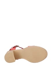 Hush Puppies Blue Georgia Cork Sandals - Image 4 of 4