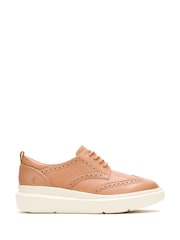 Hush Puppies Gold Joy Wingtip Lace Up Boots - Image 1 of 4