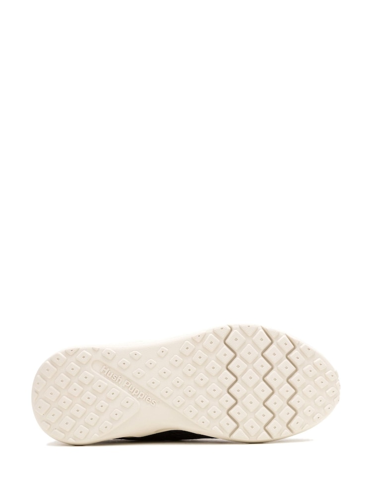 Hush Puppies Seventy8 Runner Black Trainers - Image 4 of 4