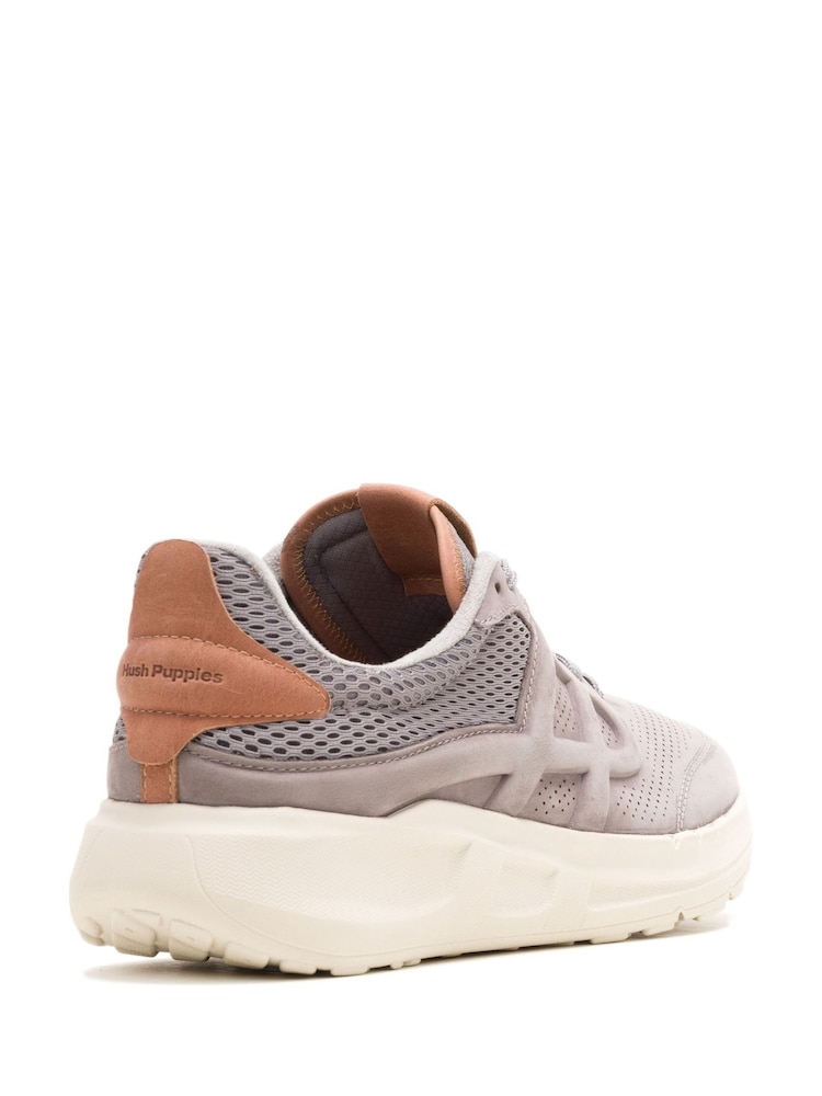 Hush Puppies Seventy8 Runner Black Trainers - Image 3 of 4