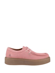Hush Puppies Bridie Suede Mocc Toe Black Boots - Image 1 of 4