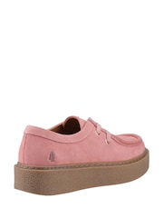 Hush Puppies Bridie Suede Mocc Toe Black Boots - Image 3 of 4