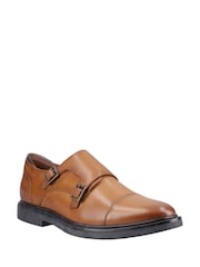 Hush Puppies Kane Monk Brown Shoes - Image 2 of 4