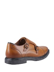 Hush Puppies Kane Monk Brown Shoes - Image 3 of 4