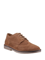 Rjavi čevlji Hush Puppies Samson Wingtip - Slika 3 iz 4