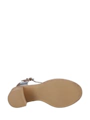 Hush Puppies Blue Georgia Cork Sandals - Image 4 of 4