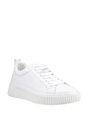 Hush Puppies Harlow White Sneakers - Image 2 of 4