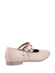 Hush Puppies Pink Nancy Mary Jane Ballet Leather Shoes - Image 3 of 4