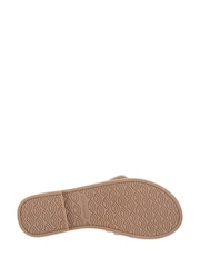 Hush Puppies Cream Hayley Buckle Slides - Image 4 of 4
