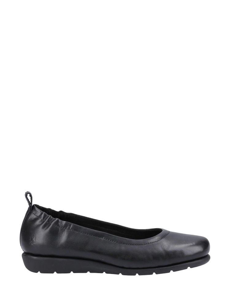 Hush Puppies Skylar Black Ballerina Shoes - Image 1 of 4