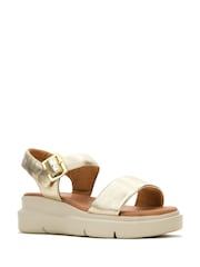 Hush Puppies Uplift Quarter Strap Black Sandals - Image 2 of 4