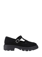 črna - Hush Puppies Nella T-Bar črna čevlji - Slika 1 iz 4