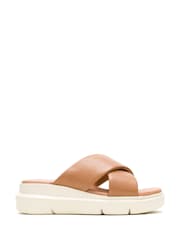 Hush Puppies Uplift Crossover Slides - Image 1 of 4