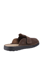 Hush Puppies Edward Brown Mules - Image 2 of 4