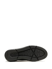 Hush Puppies Joy Wingtip Lace Up Black Boots - Image 4 of 4