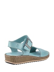 Hush Puppies Blue Ellie Sandals - Image 3 of 4