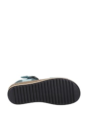 Hush Puppies Blue Ellie Sandals - Image 4 of 4
