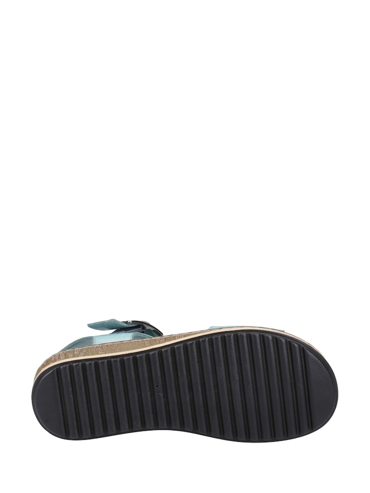 Hush Puppies Blue Ellie Sandals - Image 4 of 4