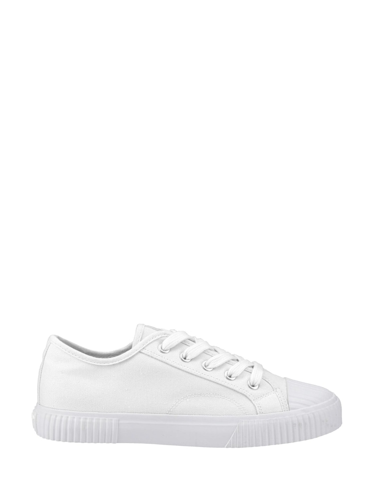 Hush Puppies Blue Freya Canvas Trainers - Image 1 of 3
