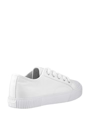 Hush Puppies Blue Freya Canvas Trainers - Image 2 of 3