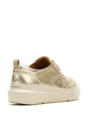 Hush Puppies Gold Joy Wingtip Lace Up Boots - Image 3 of 4
