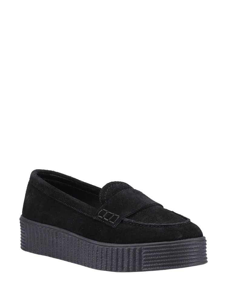 Черный - черные лоферы Hush Puppies Tamara - Изображение 2 из 4