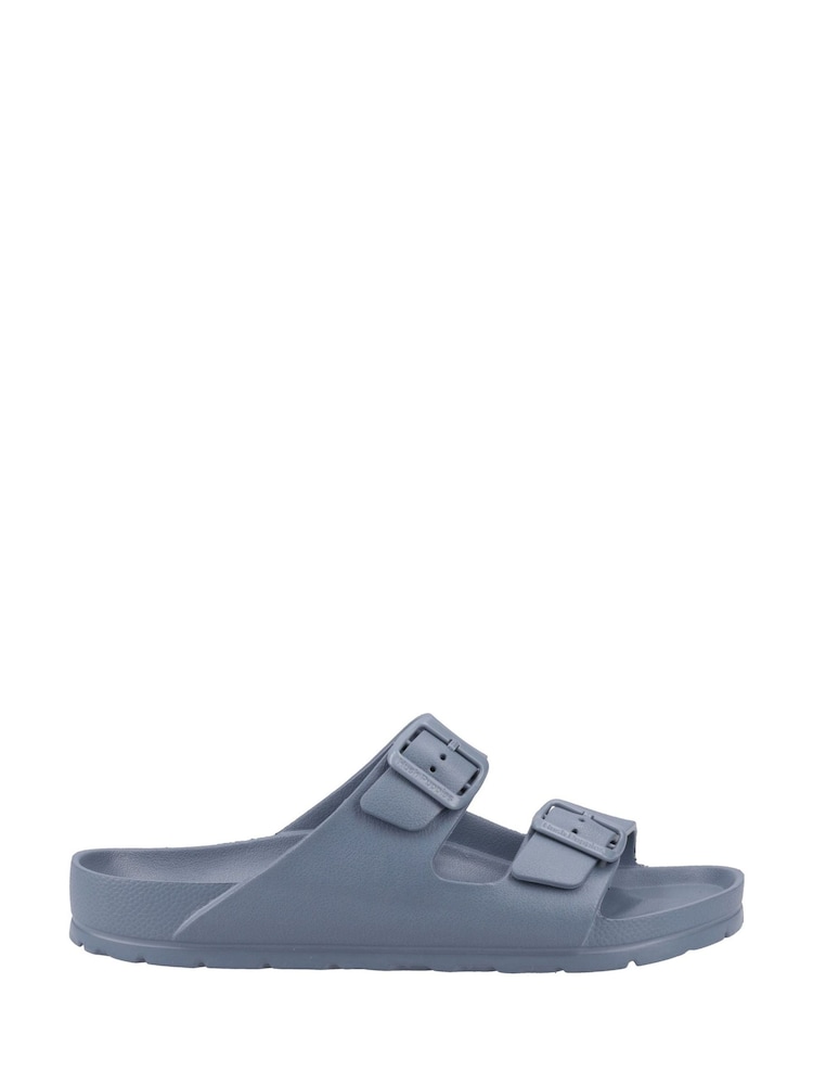 Hush Puppies Grey Lenny Mule Sandals - Image 1 of 4