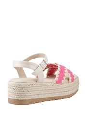 Hush Puppies Jemma Espadrille Black Sandals - Image 3 of 4
