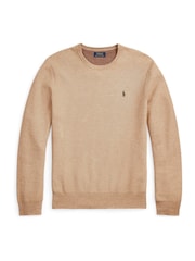 Polo Ralph Lauren Brown Long Sleeve Pullover Cotton Jumper - Image 5 of 5