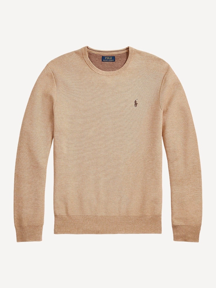 Polo Ralph Lauren Brown Long Sleeve Pullover Cotton Jumper - Image 9 of 9