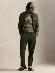 Polo Ralph Lauren Green Long Sleeve Pullover Cotton Jumper - Image 2 of 4