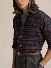 Polo Ralph Lauren Green Long Sleeve Sport Shirt - Image 6 of 8