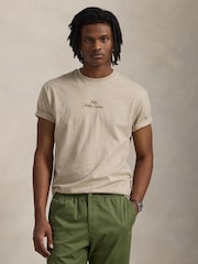 Polo Ralph Lauren Brown Short Sleeve Cotton T-Shirt - Image 1 of 4