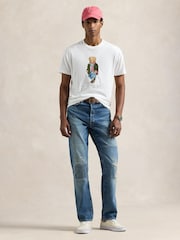 Polo Ralph Lauren White Short Sleeve Cotton T-Shirt - Image 2 of 4